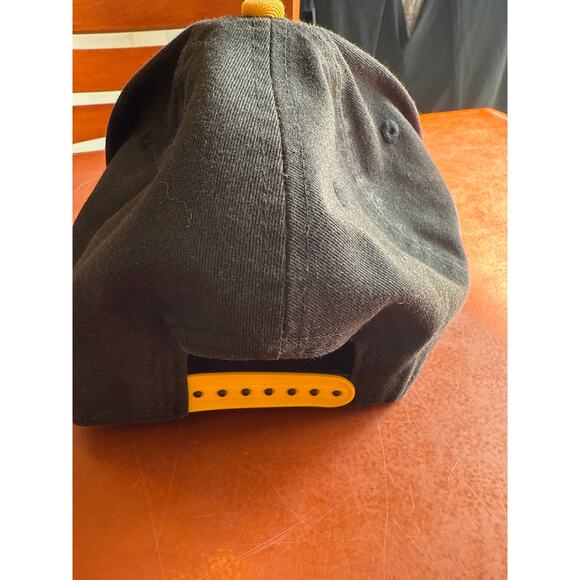 New Era Appalachian State Mountaineers Snapback Hat Black Gold - Picture 5 of 6